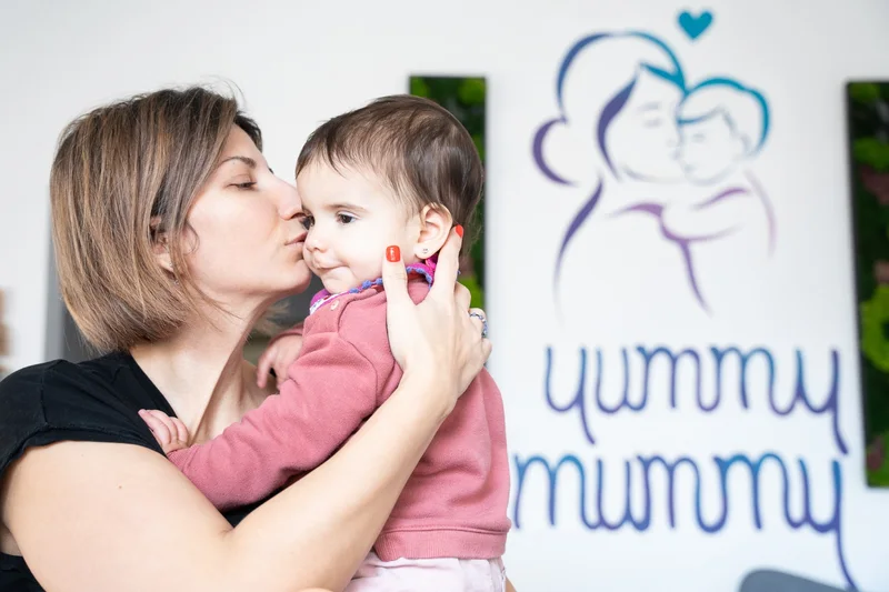 Mamă și copil la Salon Yummy Mummy